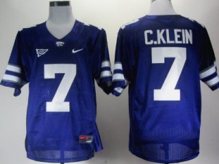 Kansas State Wildcats #7 Collin Klein Purple Jersey