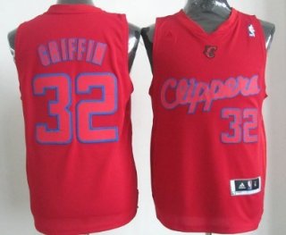 Los Angeles Clippers #32 Blake Griffin Revolution 30 Swingman Red Big Color Jersey