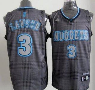 Denver Nuggets #3 Ty Lawson Black Rhythm Fashion Jersey