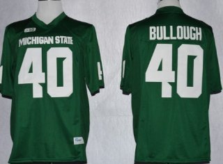 Michigan State Spartans #40 Max Bullough 2013 Green Jersey