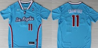 Los Angeles Clippers #11 Jamal Crawford Revolution 30 Swingman 2013 Blue Jersey