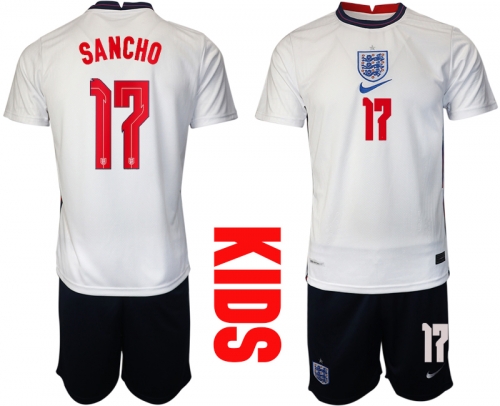 2021 European Cup England home Youth 17 soccer jerseys