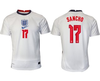 Men 2021 Europe England home AAA version 17 soccer jerseys