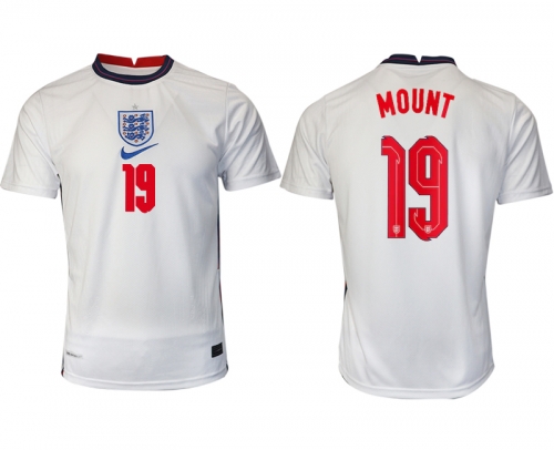 Men 2021 Europe England home AAA version 19 soccer jerseys