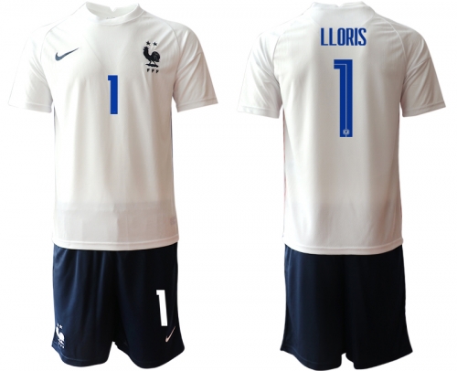 Men 2021 France away 1 soccer jerseys