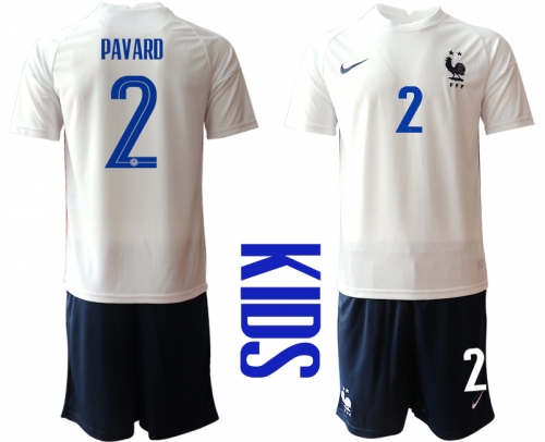 2021 France away Youth 2 soccer jerseys