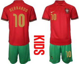 2021 European Cup Portugal home Youth 10 soccer jerseys