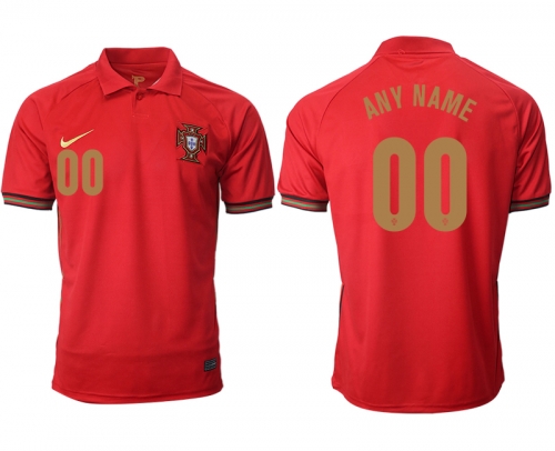 Men 2021 Europe Portugal home AAA version soccer jerseys