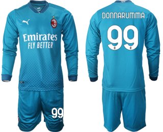 2021 Men AC milan away long sleeve 99 soccer jerseys