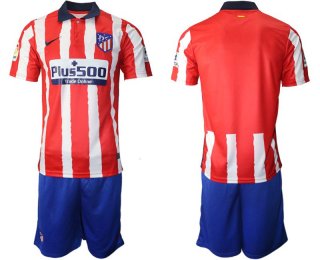 Men 2020-2021 club Atletico Madrid home red Soccer Jerseys