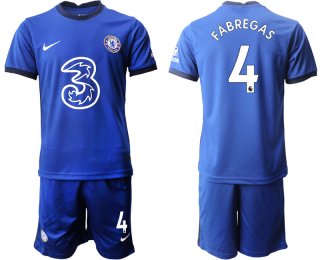 Men 2020-2021 club Chelsea home 4 blue Soccer Jerseys