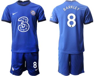 Men 2020-2021 club Chelsea home 8 blue Soccer Jerseys