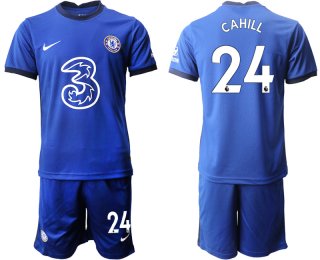 Men 2020-2021 club Chelsea home 24 blue Soccer Jerseys