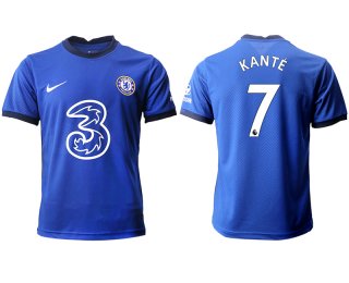 Men 2020-2021 club Chelsea home aaa version 7 blue Soccer Jerseys