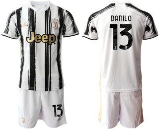 Men 2020-2021 club Juventus home 13 white black Soccer Jerseys