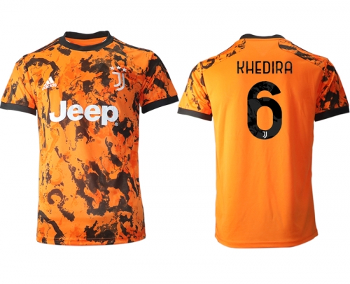 Men 2020-2021 club Juventus Second away aaa version 6 orange Soccer Jerseys