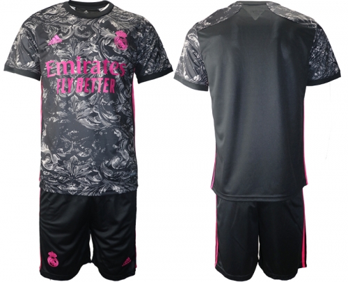 2021 Men Real Madrid away soccer jerseys