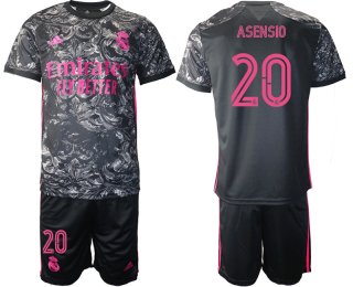 2021 Men Real Madrid away 20 soccer jerseys