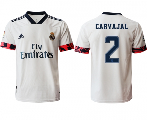 Men 2020-2021 club Real Madrid home aaa version 2 white Soccer Jerseys2