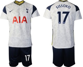 Men 2020-2021 club Tottenham home 17 white Soccer Jerseys