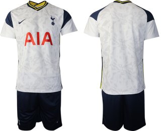 Men 2020-2021 club Tottenham home blank white Soccer Jerseys