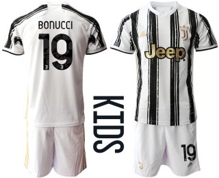 Youth 2020-2021 club Juventus home 19 white Soccer Jerseys