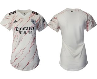 Arsenal away aaa version womens soccer 2021 jerseys