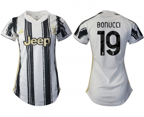 Women 2020-2021 Juventus home aaa version 19 white Soccer Jerseys