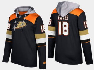 Adidas Anaheim Ducks 18 Patrick Eaves Name And Number Black Hoodie