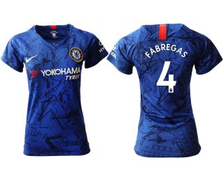 Women 2019-2020 club Chelsea home aaa version 4 blue Soccer Jerseys