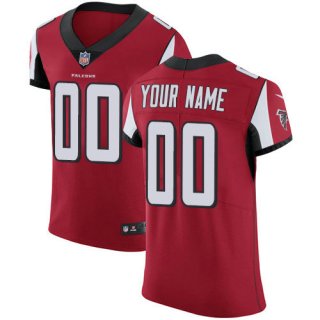 Men's Nike Atlanta Falcons Customized Red Team Color Vapor Untouchable Custom Elite NFL Jersey