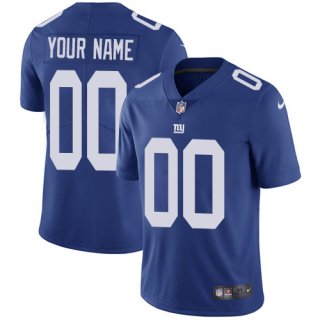 Youth Nike New York Giants Home Royal Blue Customized Vapor Untouchable Limited NFL Jersey