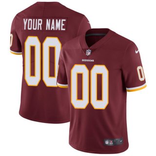 Youth Nike Washington Redskins Home Burgundy Red Customized Vapor Untouchable Limited NFL Jersey