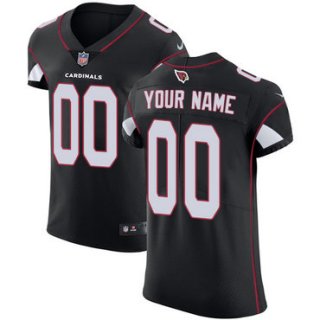 Men's Nike Arizona Cardinals Black Customized Vapor Untouchable Player Elite Jersey