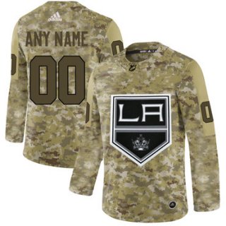 Los Angeles Kings Camo Men's Customized Adidas Jersey