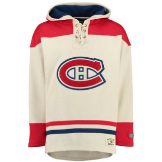 Canadiens Throwback Men's Customized All Stitched Sweatshirt