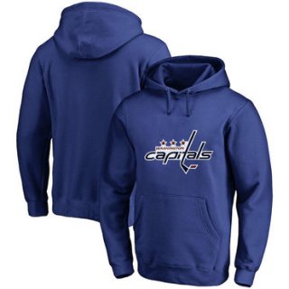 Washington Capitals Blue Men's Customized All Stitched Pullover Hoodie