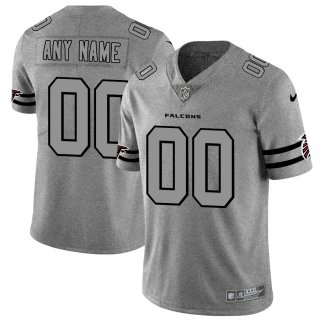 Nike Falcons Customized 2019 Gray Gridiron Gray Vapor Untouchable Limited Jersey