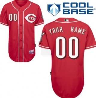 Men's Cincinnati Reds Customized Red Jersey