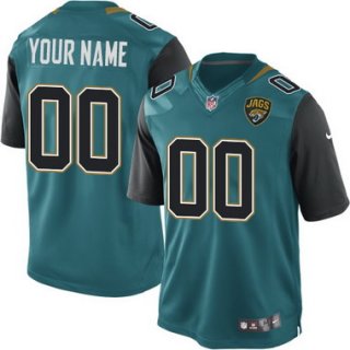 Men's Nike Jacksonville Jaguars Customized 2013 Green Limited Jersey