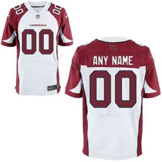 Men's Arizona Cardinals Nike White Customized 2014 Elite Jersey