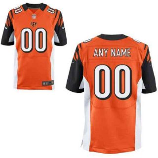 Men's Cincinnati Bengals Nike Orange Customized 2014 Elite Jersey