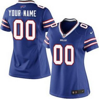 Women's Nike Buffalo Bills Customized 2013 Light Blue Game Jersey