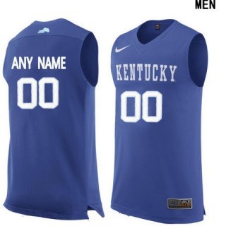 Youth Kentucky Wildcats Custom College Basketball Jersey - Royal Blue