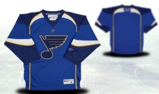 St. Louis Blues Youths Customized Blue Jersey