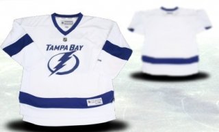 Tampa Bay Lightning Youths Customized White Jersey