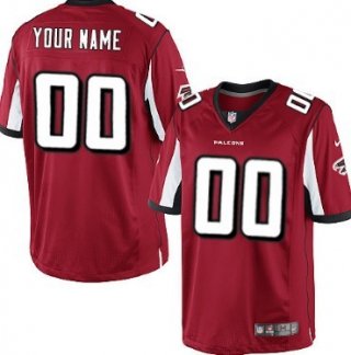 Men's Nike Atlanta Falcons Customized Red Limited Jersey