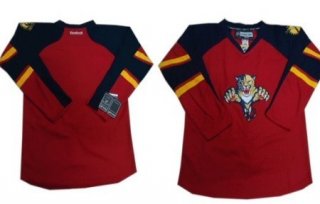 Florida Panthers Mens Customized Red Jersey