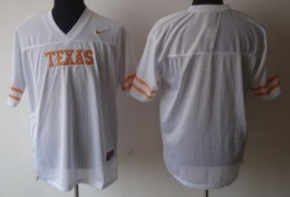 Kids' Texas Longhorns Customized White Jersey