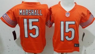 Nike Chicago Bears #15 Brandon Marshall Orange Toddlers Jersey